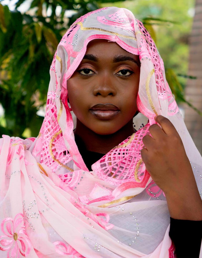 Rahila Pink Mayafi - Image 5