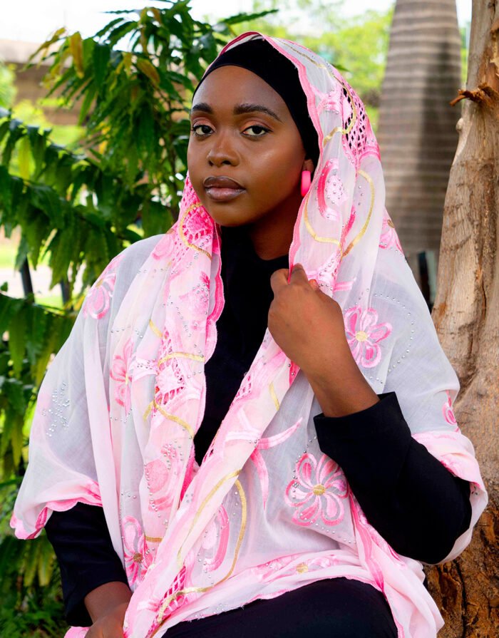 Rahila Pink Mayafi - Image 4