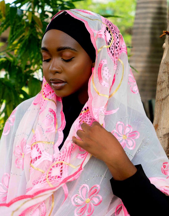 Rahila Pink Mayafi - Image 2