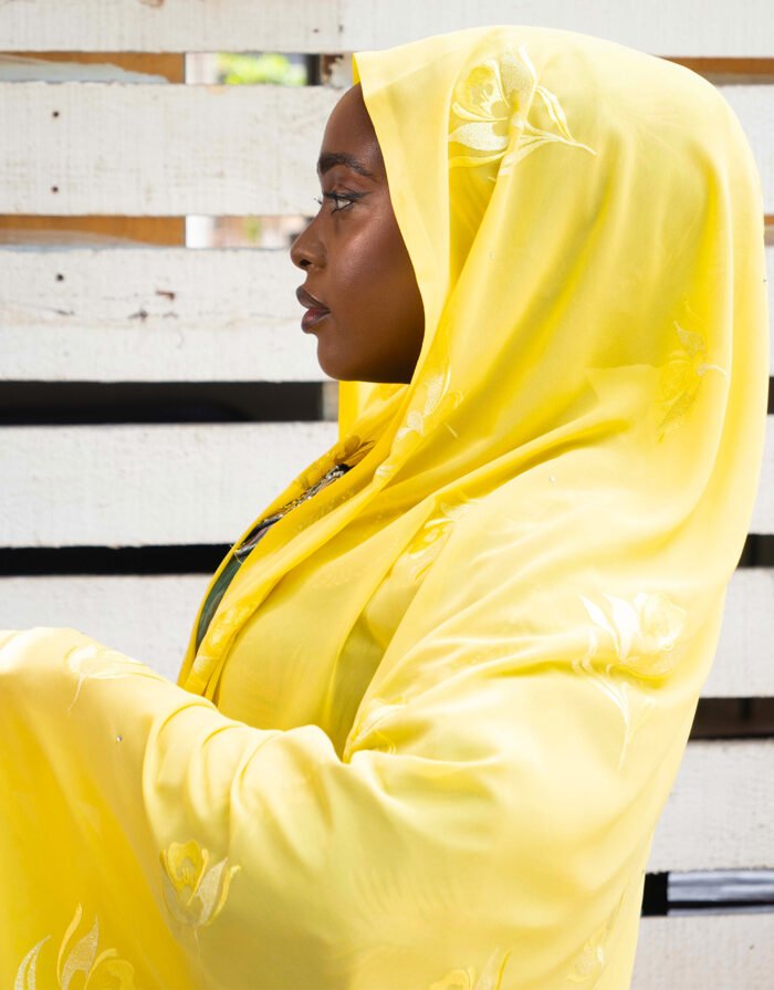 Ruhaya Yellow Mayafi - Image 2