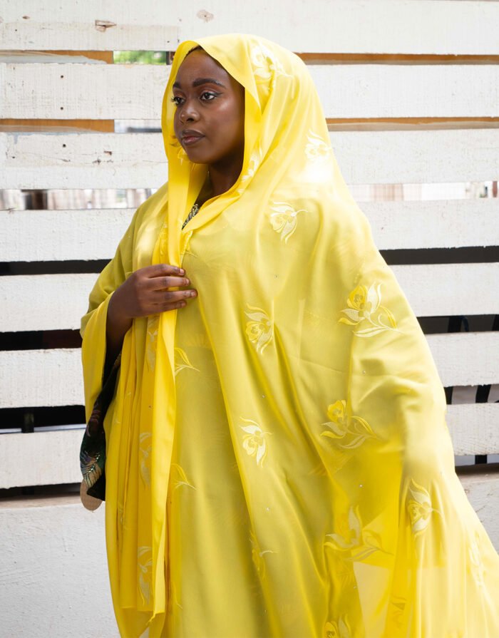 Ruhaya Yellow Mayafi - Image 5