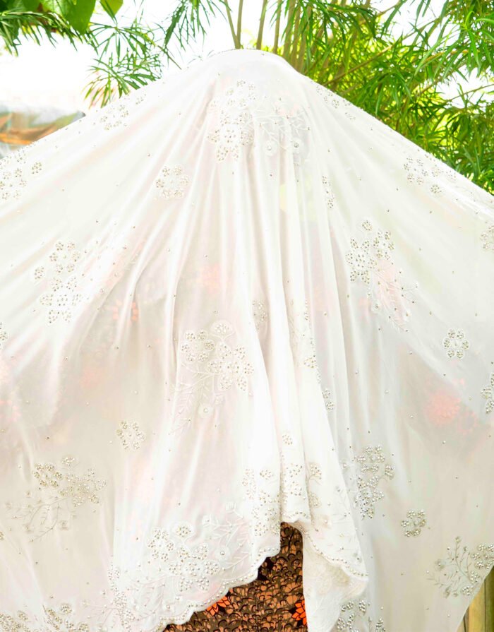 Zuriatou White Mayafi - Image 8