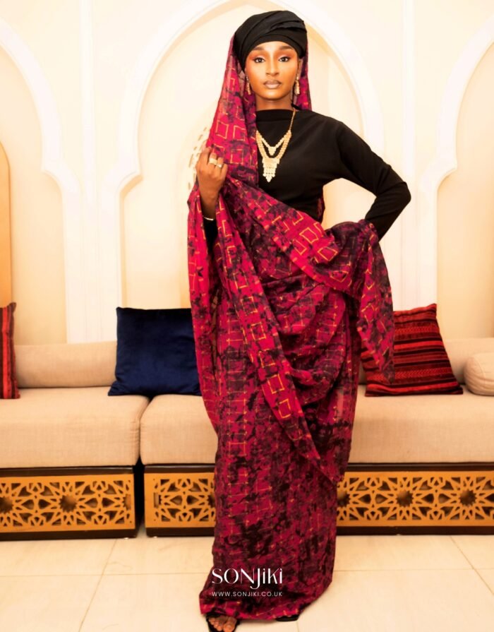 Najat Pink Melhfa - Image 4