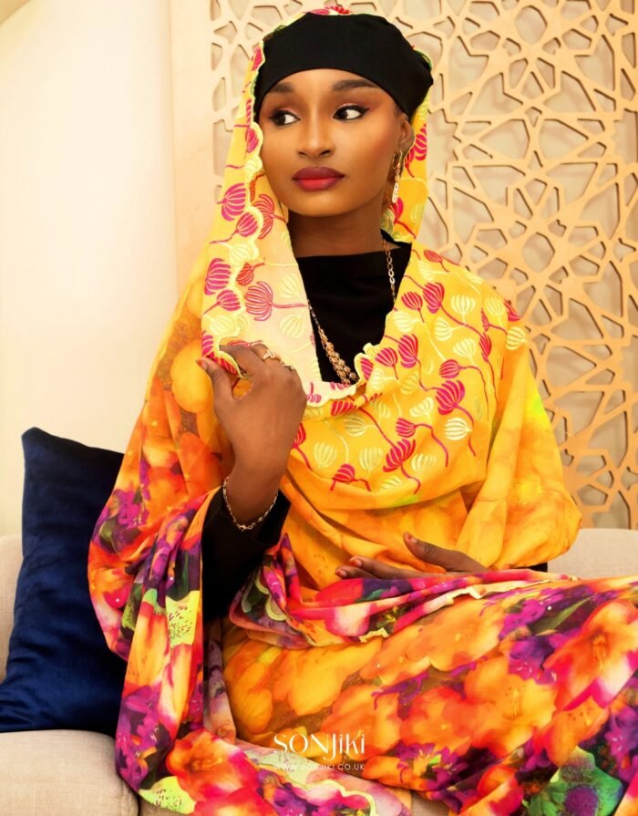 Yamira Yellow Lafaya Toub - Image 6