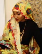 Zamira Yellow Lafaya Toub - Image 7