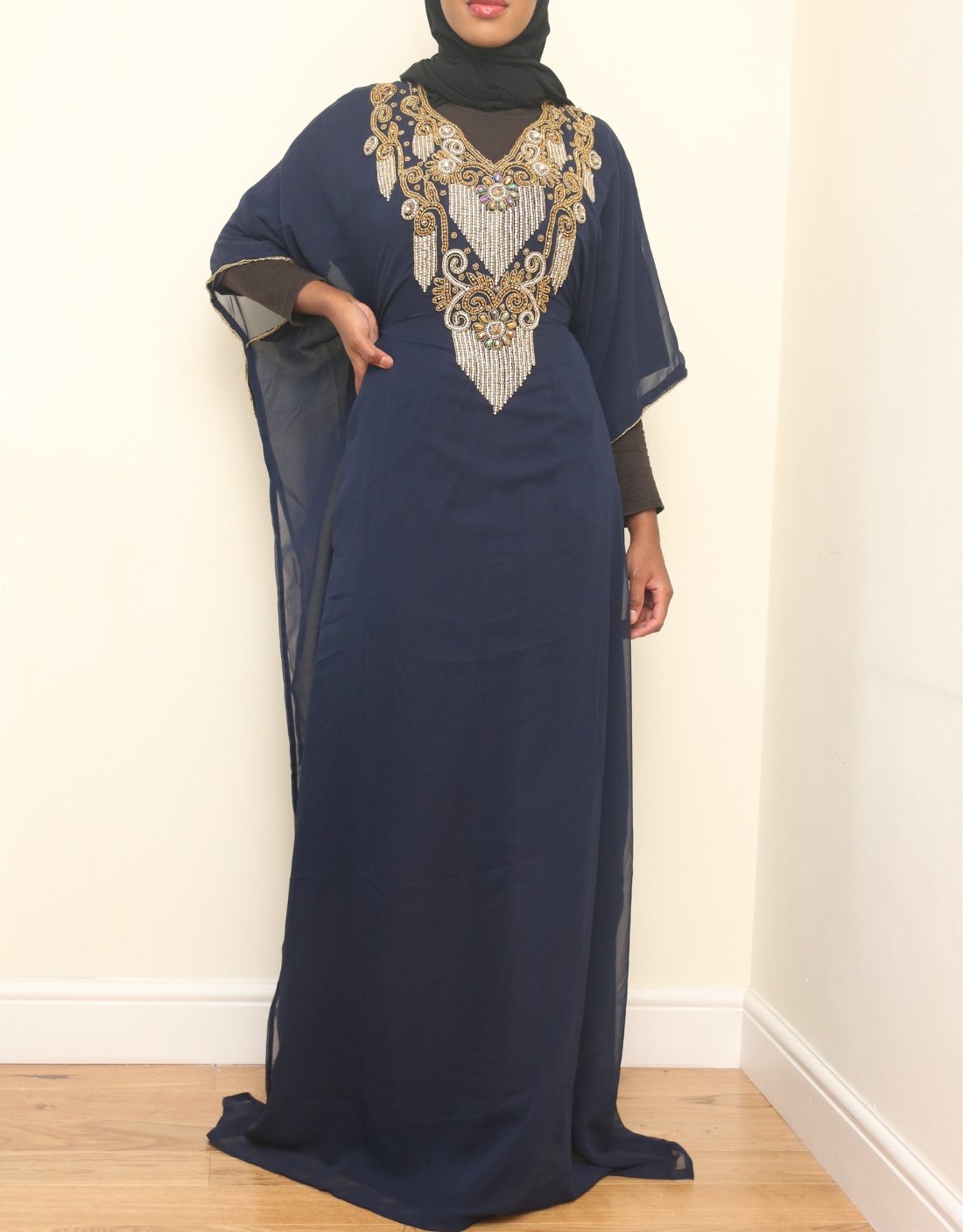 Maysa Blue Kaftan