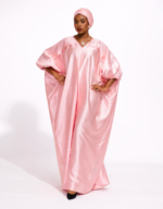 Haneefah Blush Pink Mikado Boubou