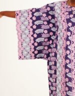 Kaltum Purple Swiss Lace Occasion Boubou - Image 4