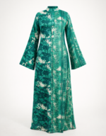 Rabi Teal Dress & Hijab - Image 2