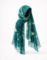 Rabi Teal Dress & Hijab - Image 4