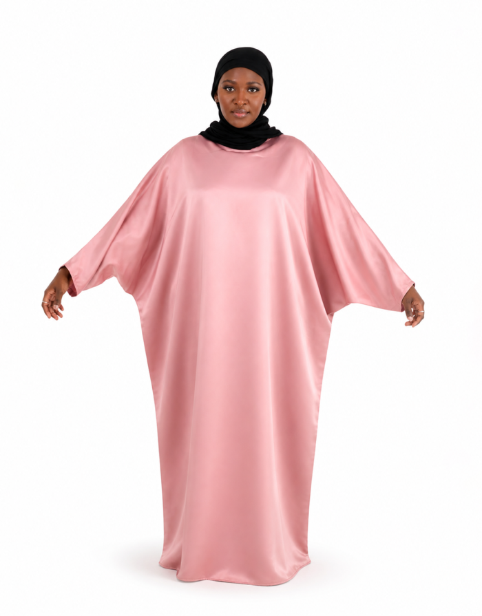 Sakina Black Floral Occasion Khimar Set - Image 4