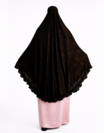 Sakina Black Floral Occasion Khimar Set