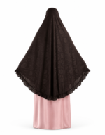 Sakina Black Floral Occasion Khimar Set - Image 5