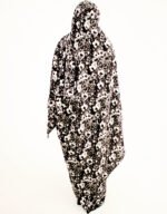 Sokhna Black & Ivory Sleeveless Melhfa Dress - Image 5