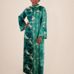 Rabi Silk Teal Dress
