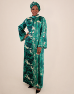 Rabi Silk Teal Dress