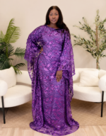 Lagos Purple Lace Boubou