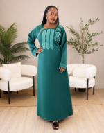 Lome Green Cape Dress - Image 5