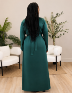 Lome Green Cape Dress - Image 8