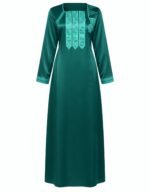 Lome Green Embroidered Dress