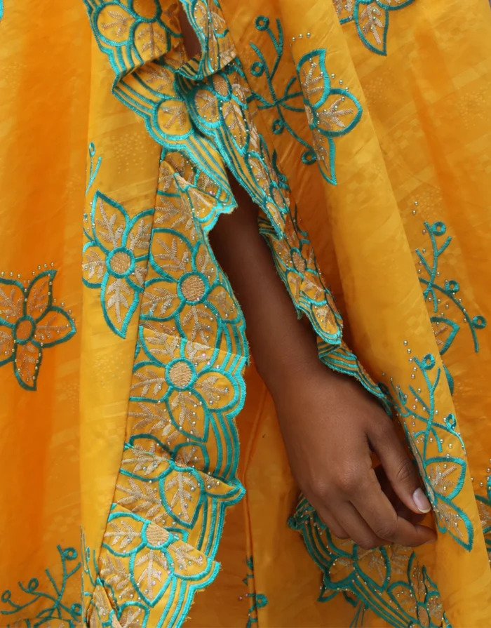 Masata Yellow Cape Co-Ord - Image 3