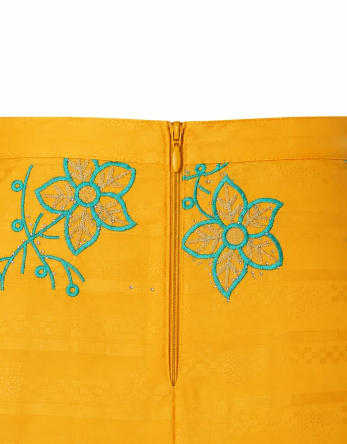 Masata Yellow Cape Co-Ord - Image 5